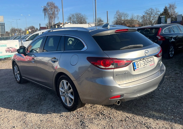 Mazda 6 cena 44900 przebieg: 184000, rok produkcji 2013 z Blachownia małe 631